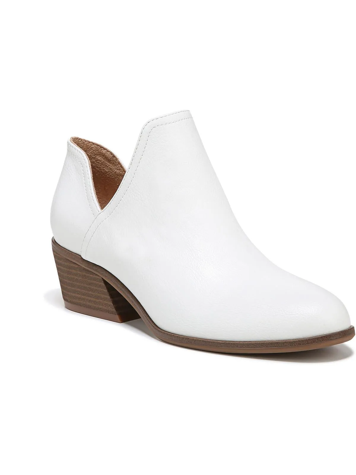 Lucille Womens Round Toe Slip On Ankle Boots