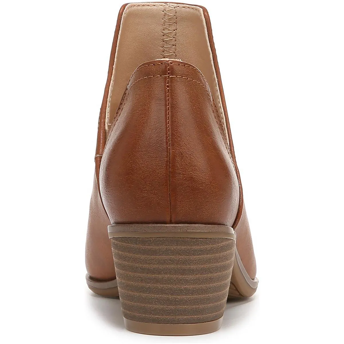 Lucille Womens Round Toe Slip On Ankle Boots