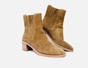Madewell Size 10 Olive Stretch Suede Shoes Boots