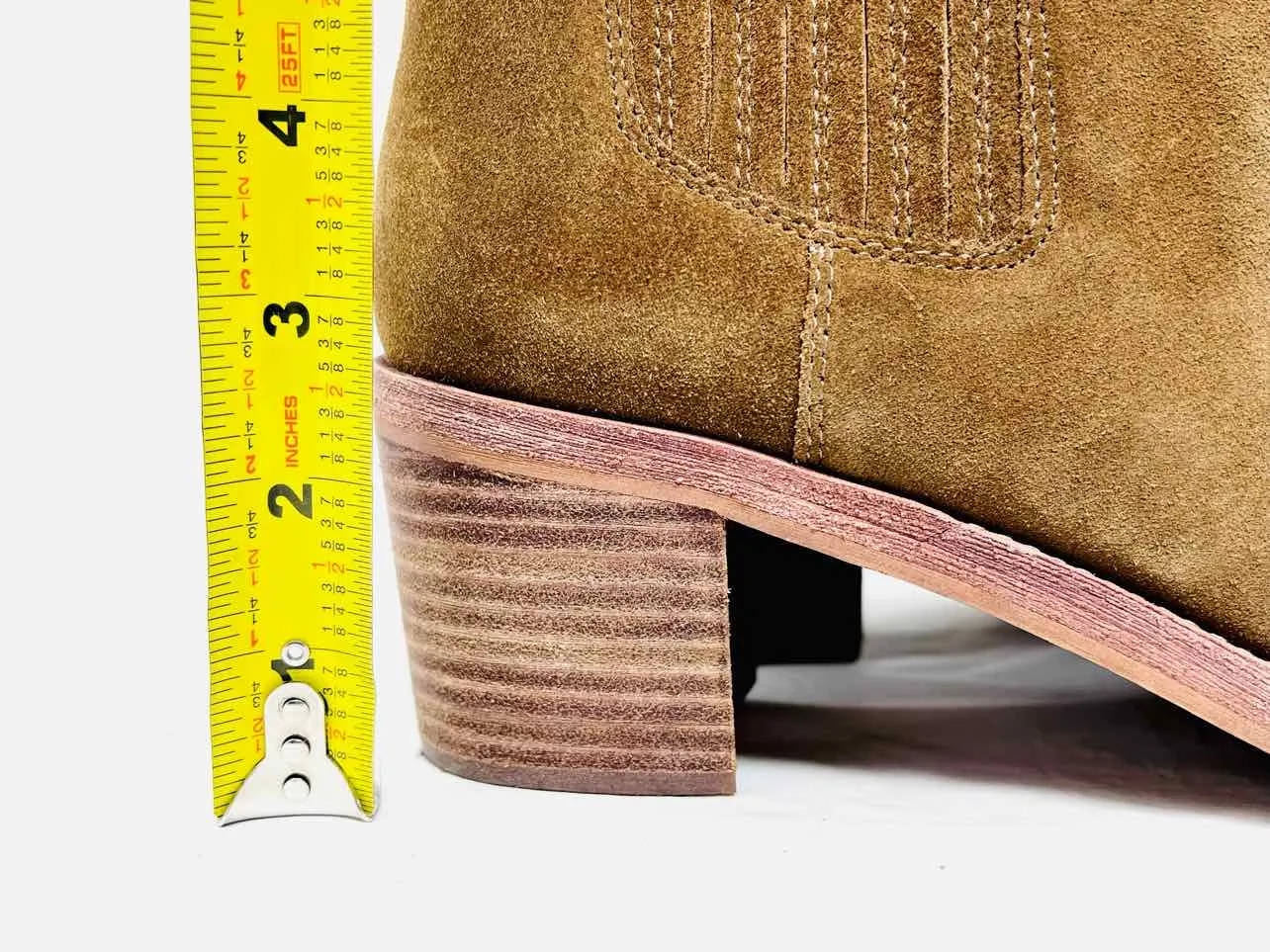 Madewell Size 10 Olive Stretch Suede Shoes Boots