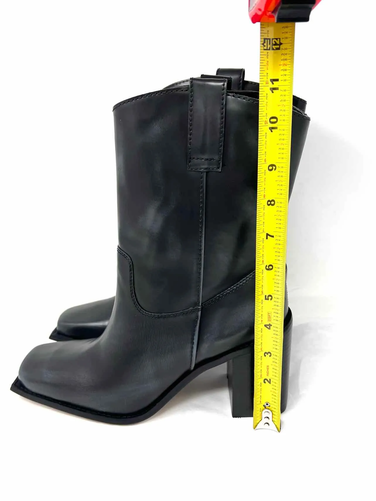 Matisse Size 10 Black Distressed Leather NEW Shoes Boots