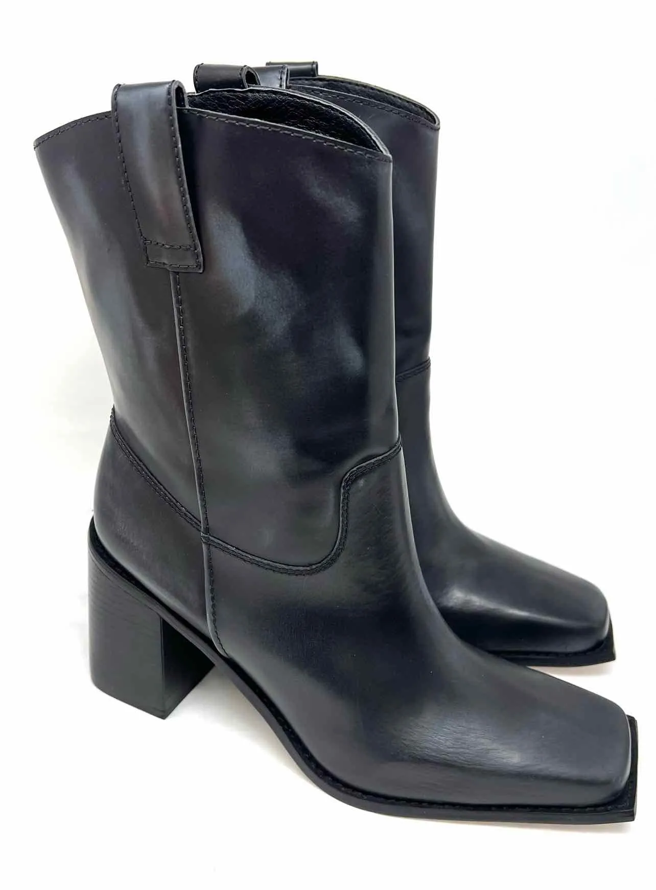 Matisse Size 10 Black Distressed Leather NEW Shoes Boots