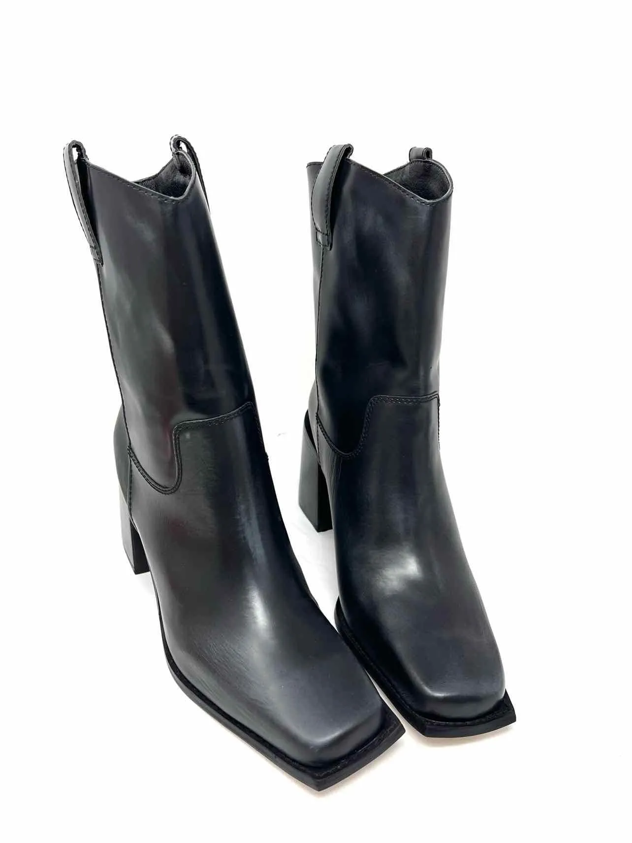 Matisse Size 10 Black Distressed Leather NEW Shoes Boots