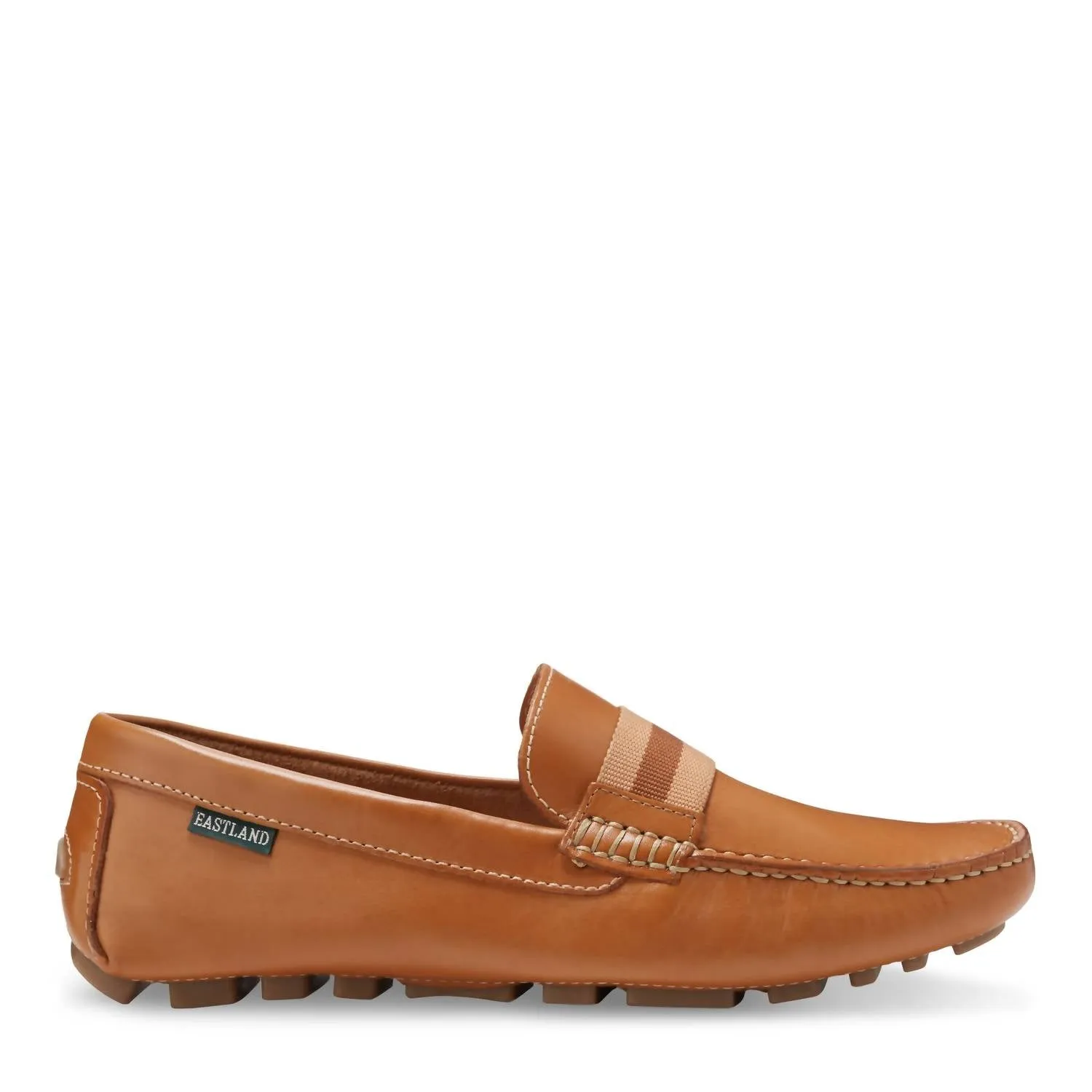 Men's Whitman Banded Driving Moc Loafers In Camel 06