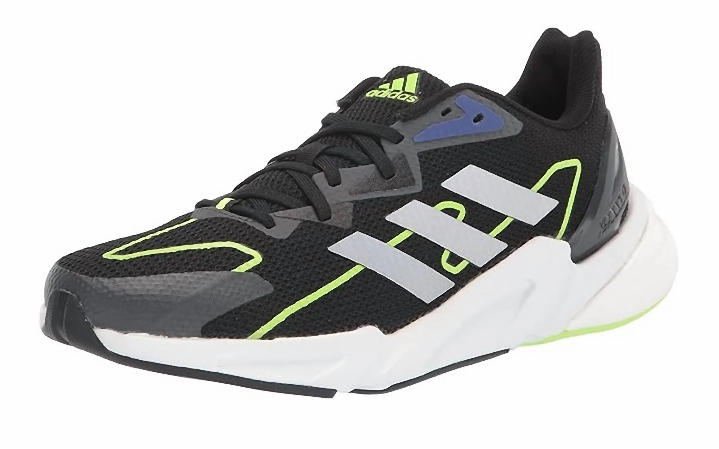 Men's X9000L2 Running Shoe In Core Black/matte Silver/signal Green