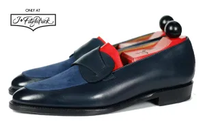 Meridian - Midnight Calf / Navy Suede