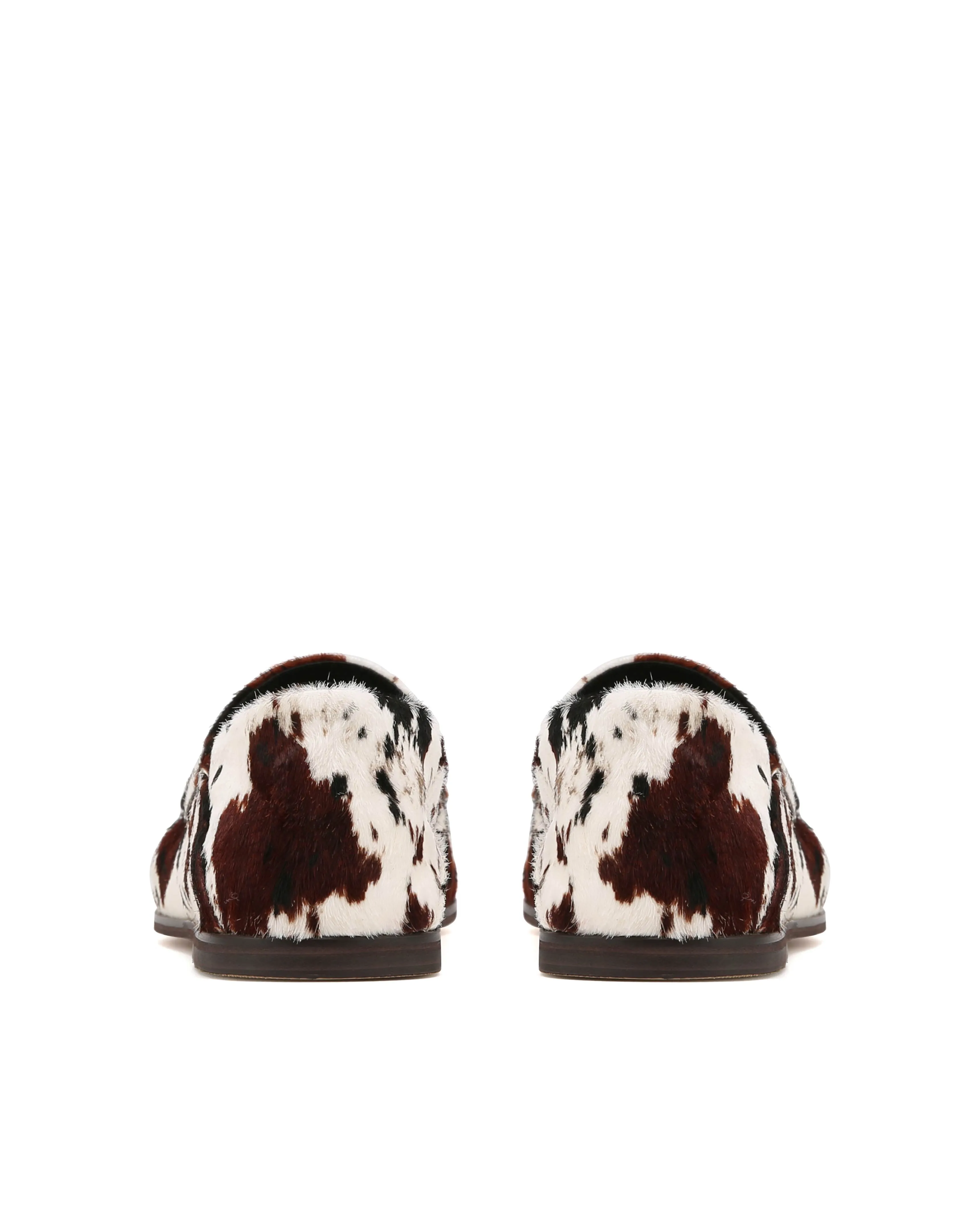 Mica Brown Cow Print