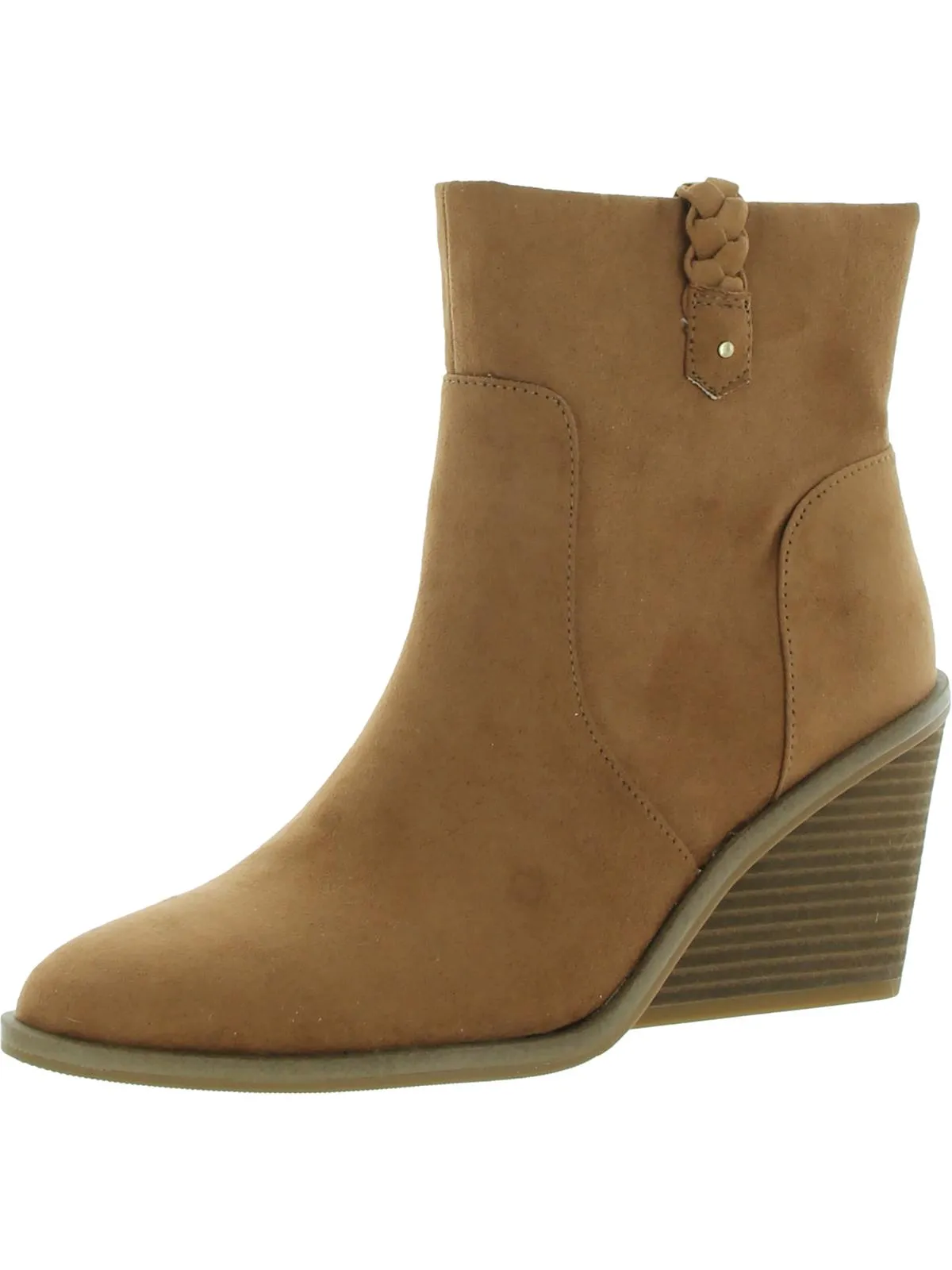 Mirage Womens Faux Suede Booties Ankle Boots