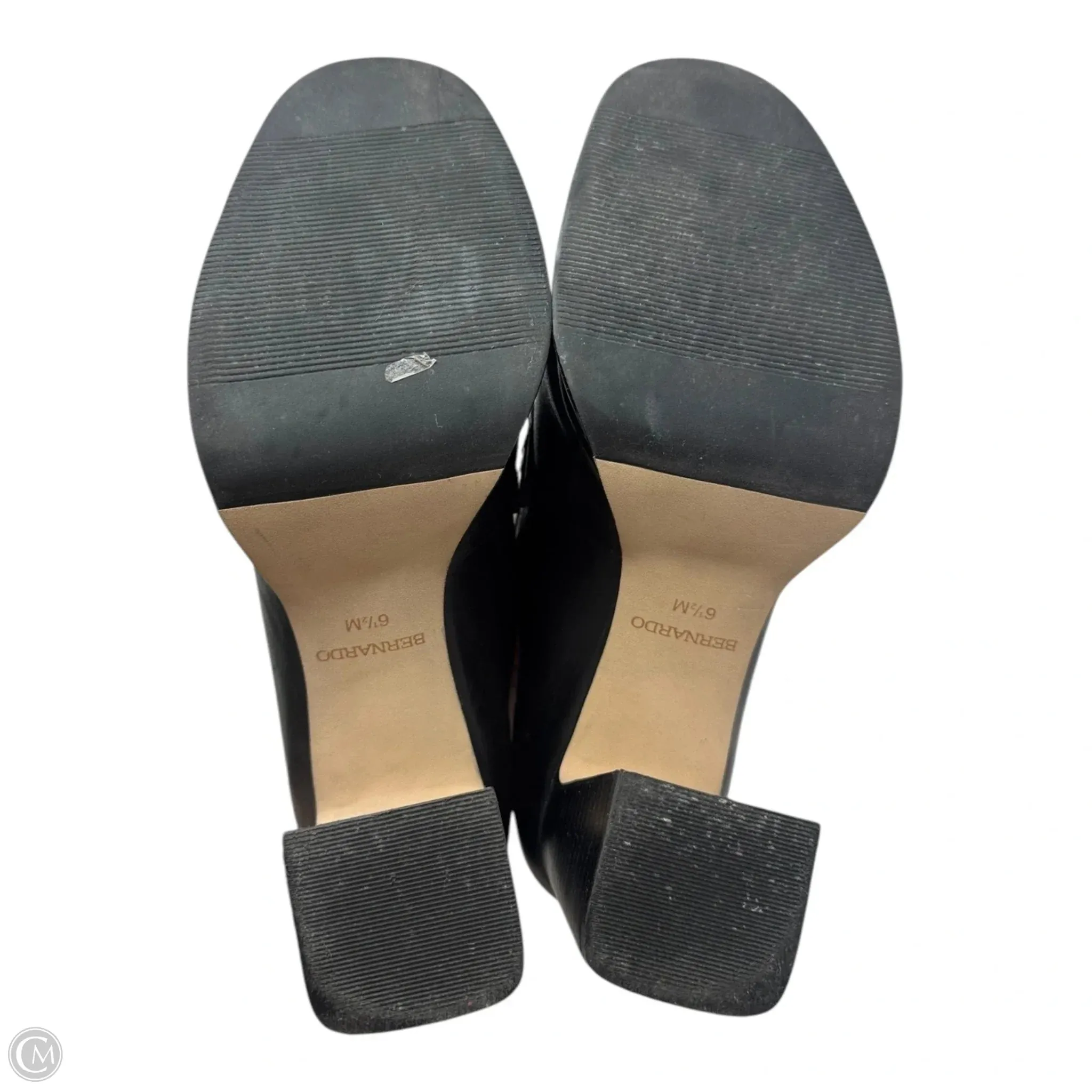 Natalie Platform Loafers By Bernardo In Black, Size: 6.5