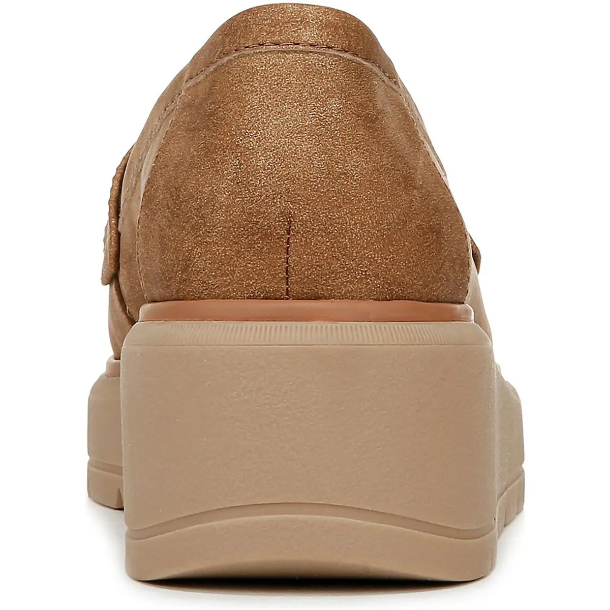 Nice Day Max Womens Faux Suede Slip On Loafers