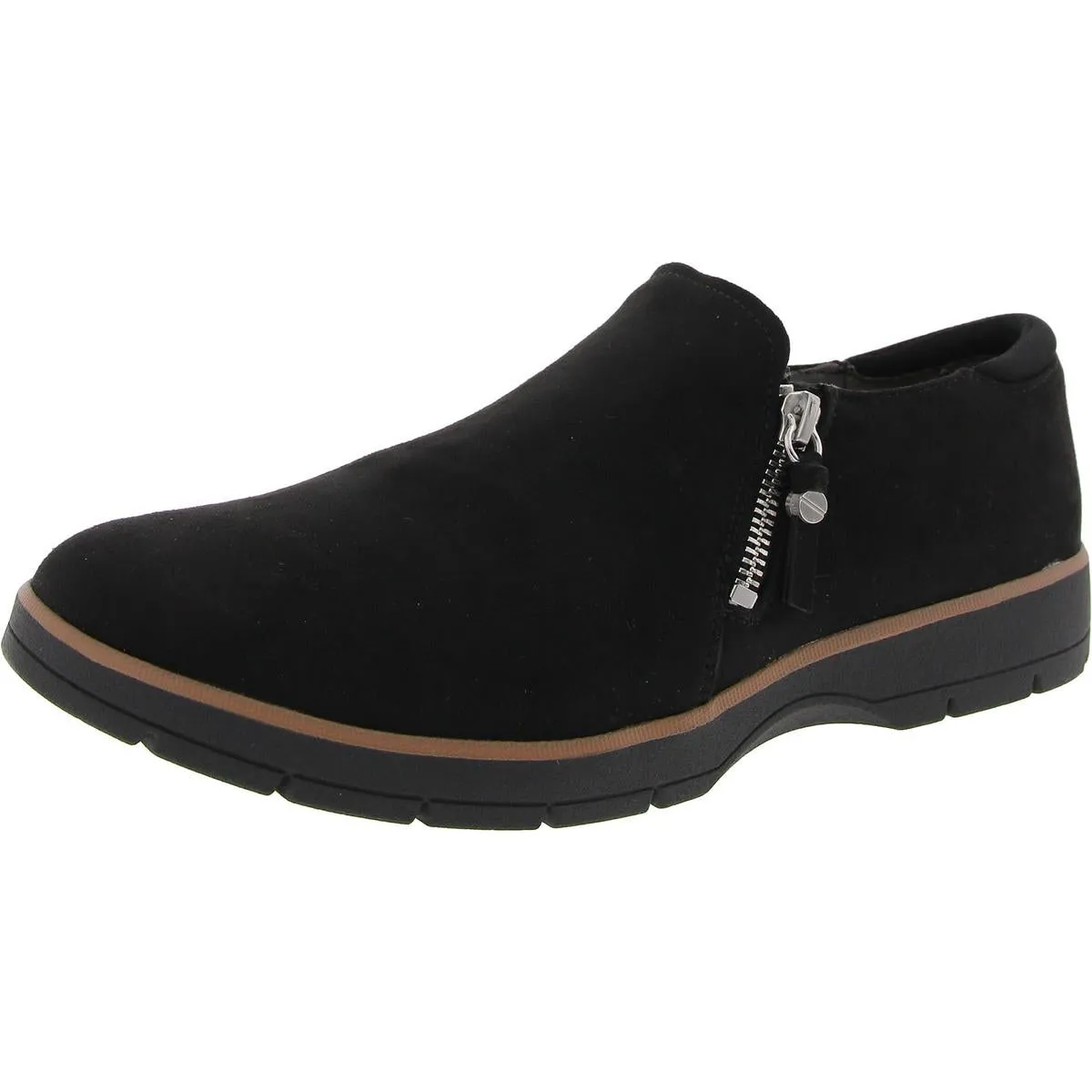 Nice Day Now Womens Solid Man Made Loafers