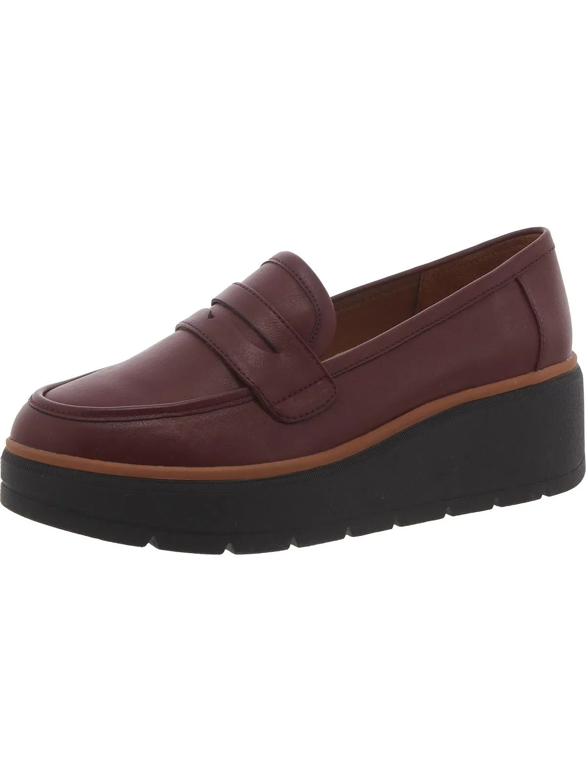 Nice Day Womens Cushioned Footbed Slip-On Loafers