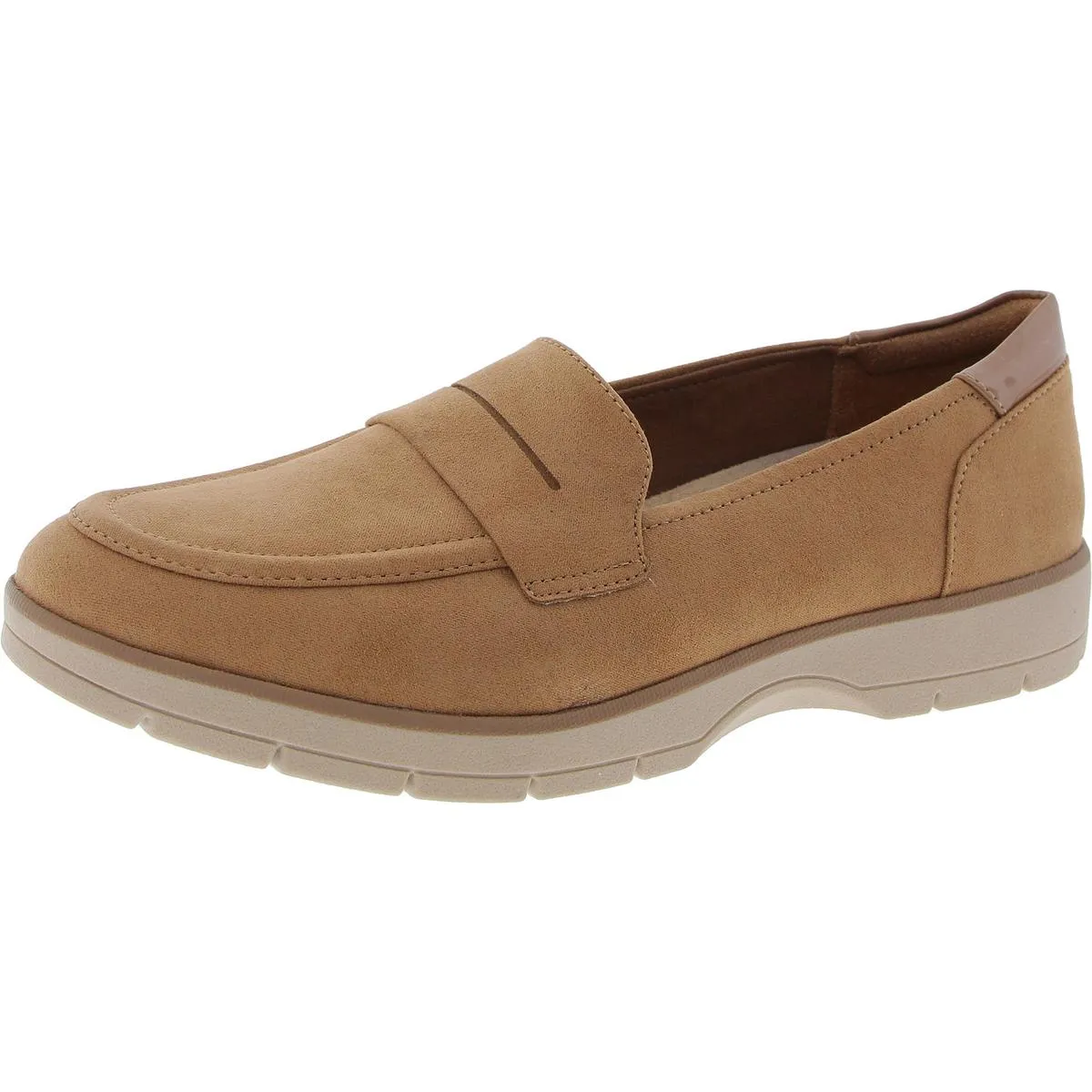 Nice Day Womens Cushioned Footbed Slip-On Loafers