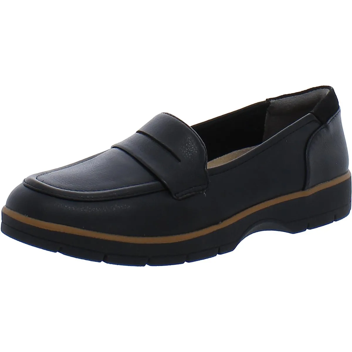 Nice Day Womens Cushioned Footbed Slip-On Loafers