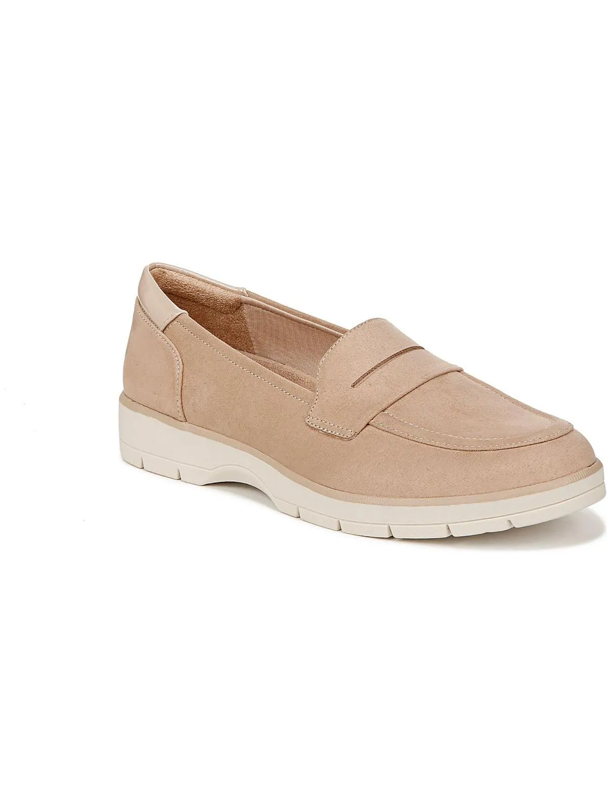 Nice Day Womens Cushioned Footbed Slip-On Loafers