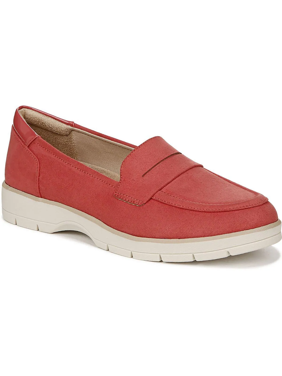 Nice Day Womens Cushioned Footbed Slip-On Loafers