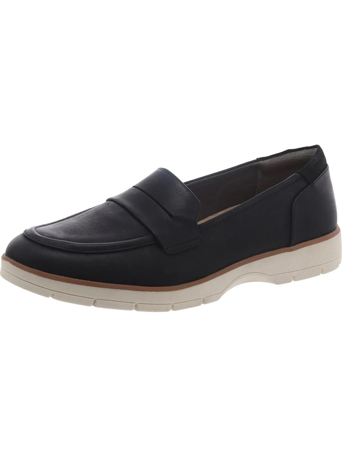 Nice Day Womens Cushioned Footbed Slip-On Loafers