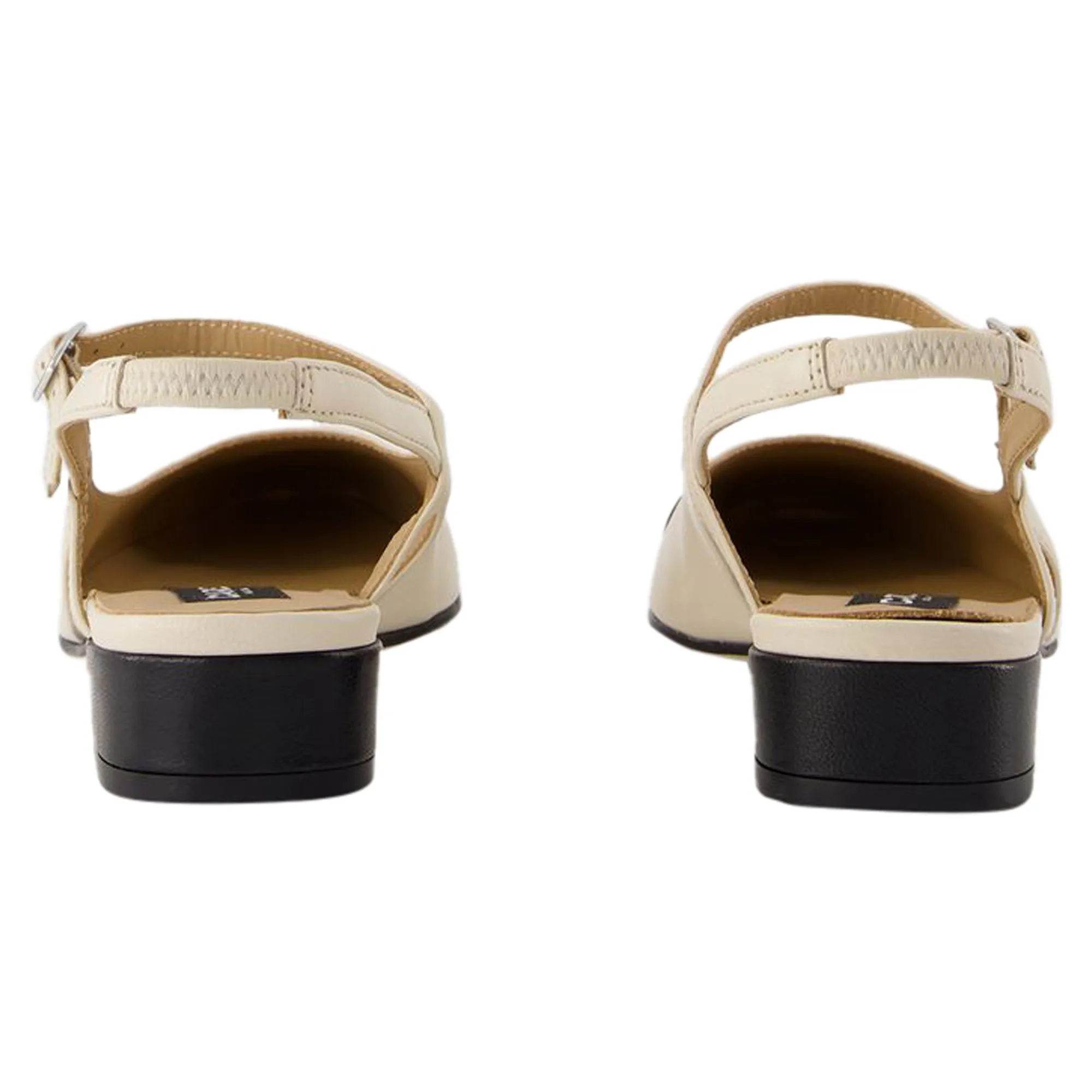 Oceano Flat Shoes - Carel - Leather - Beige