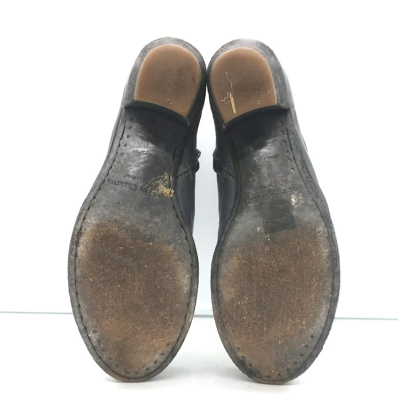 Officine Creative Ankle Boots Gray Leather Size 38