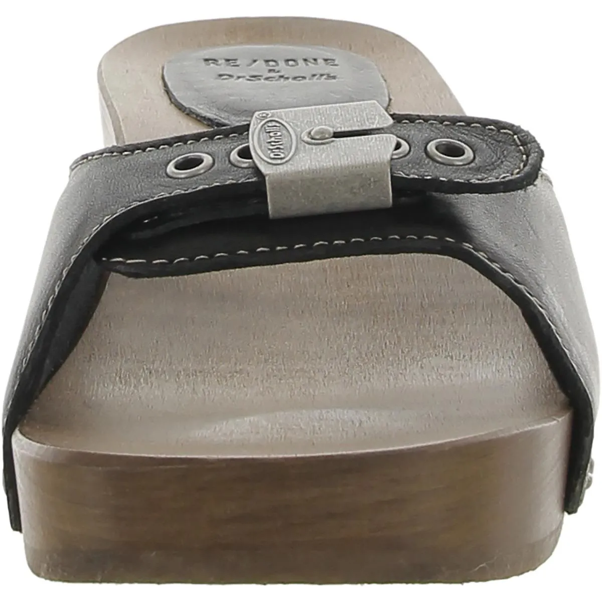Original Icon Womens Leather Slip On Heels