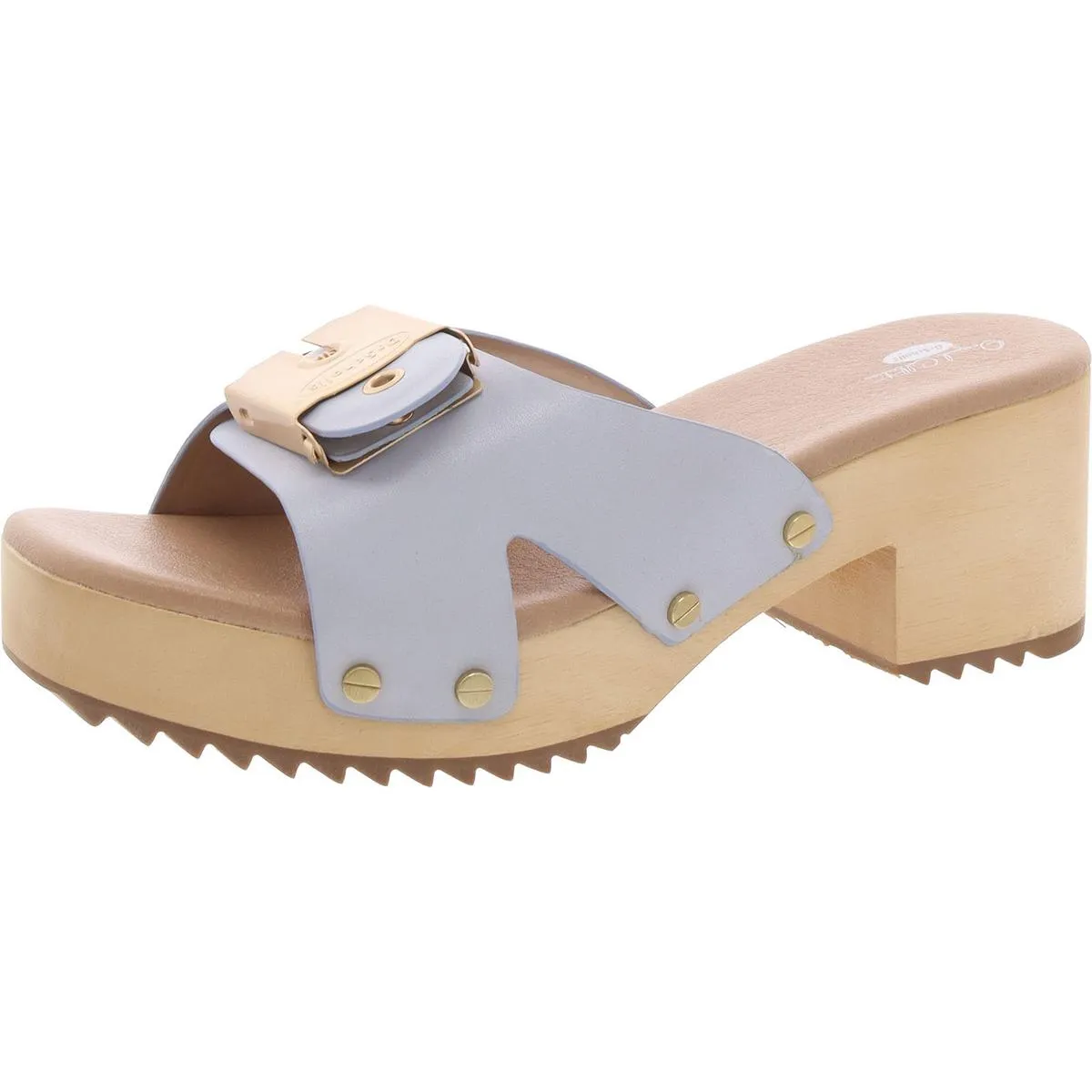 Original Max Womens Leather Open Toe Heels