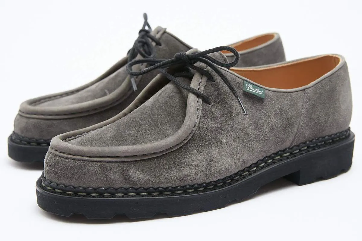 Paraboot Men's Michael / Marche II Lace Up - Velour Gris
