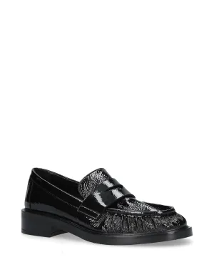 Penny Loafer Black Leather A5829