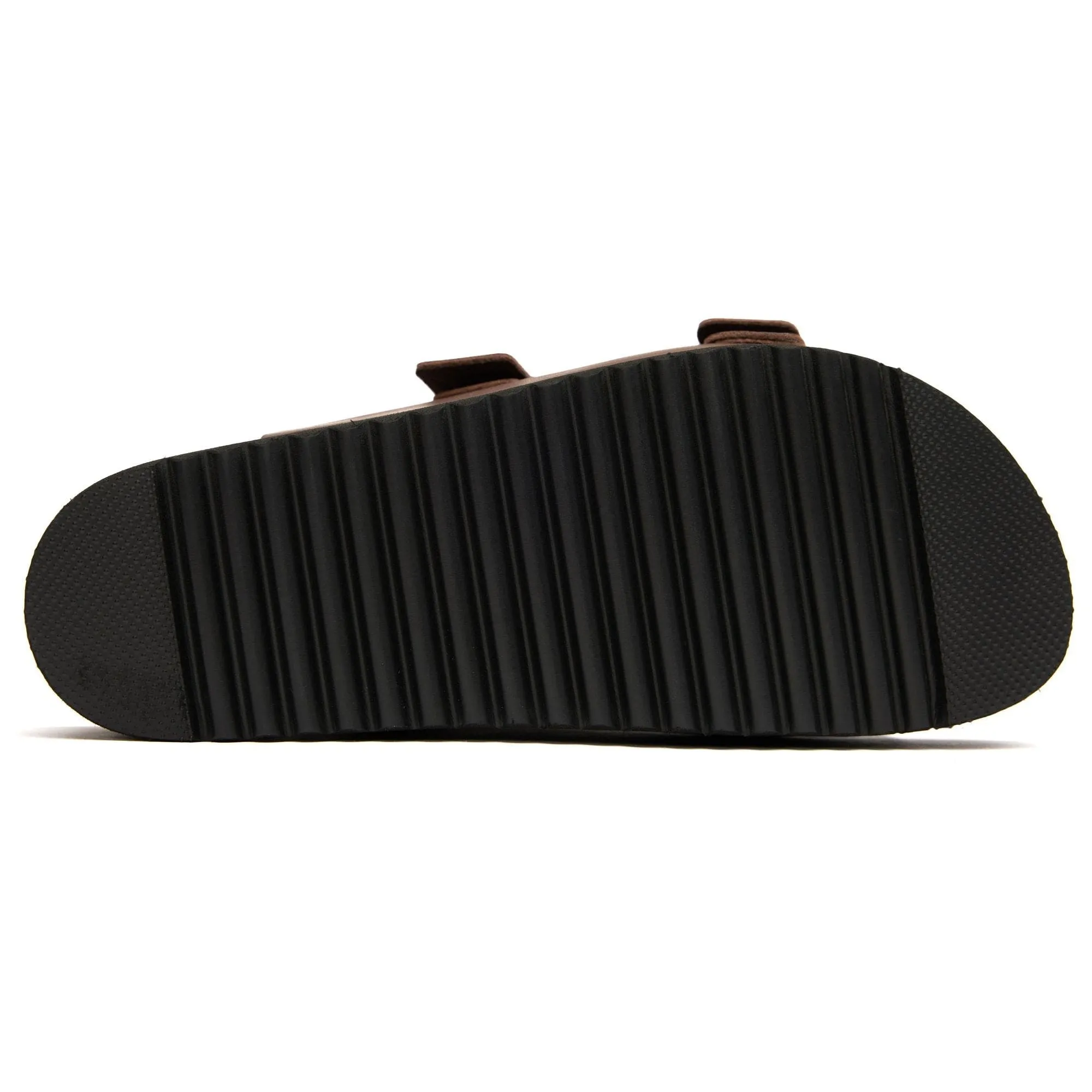 Plum Women's Vegan Footbed Sandals | Brown Tortoiseshell