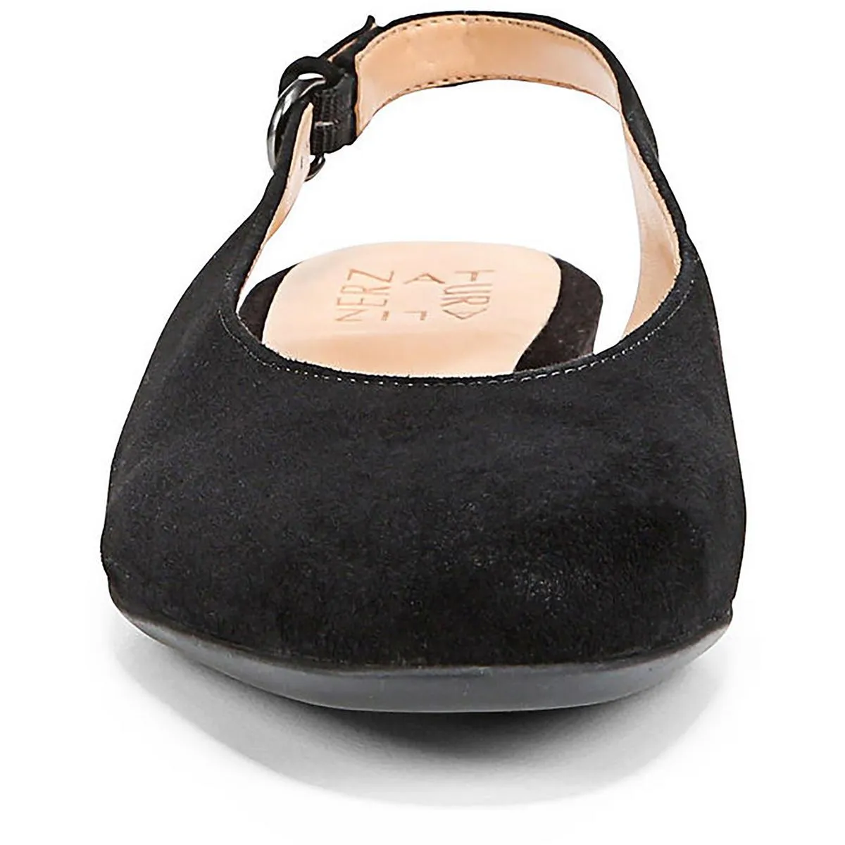 Primo Womens Suede Ankle Strap Slingback Heels