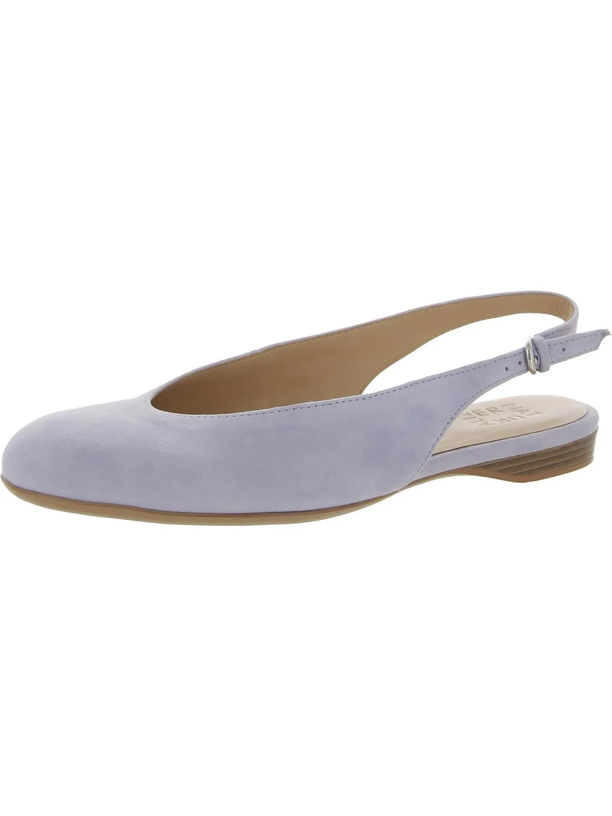 Primo Womens Suede Ankle Strap Slingback Heels