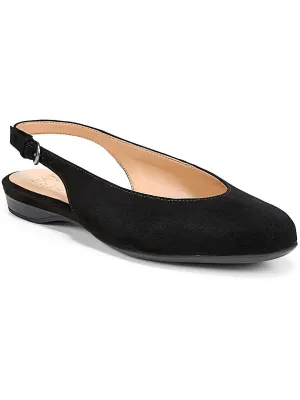 Primo Womens Suede Ankle Strap Slingback Heels