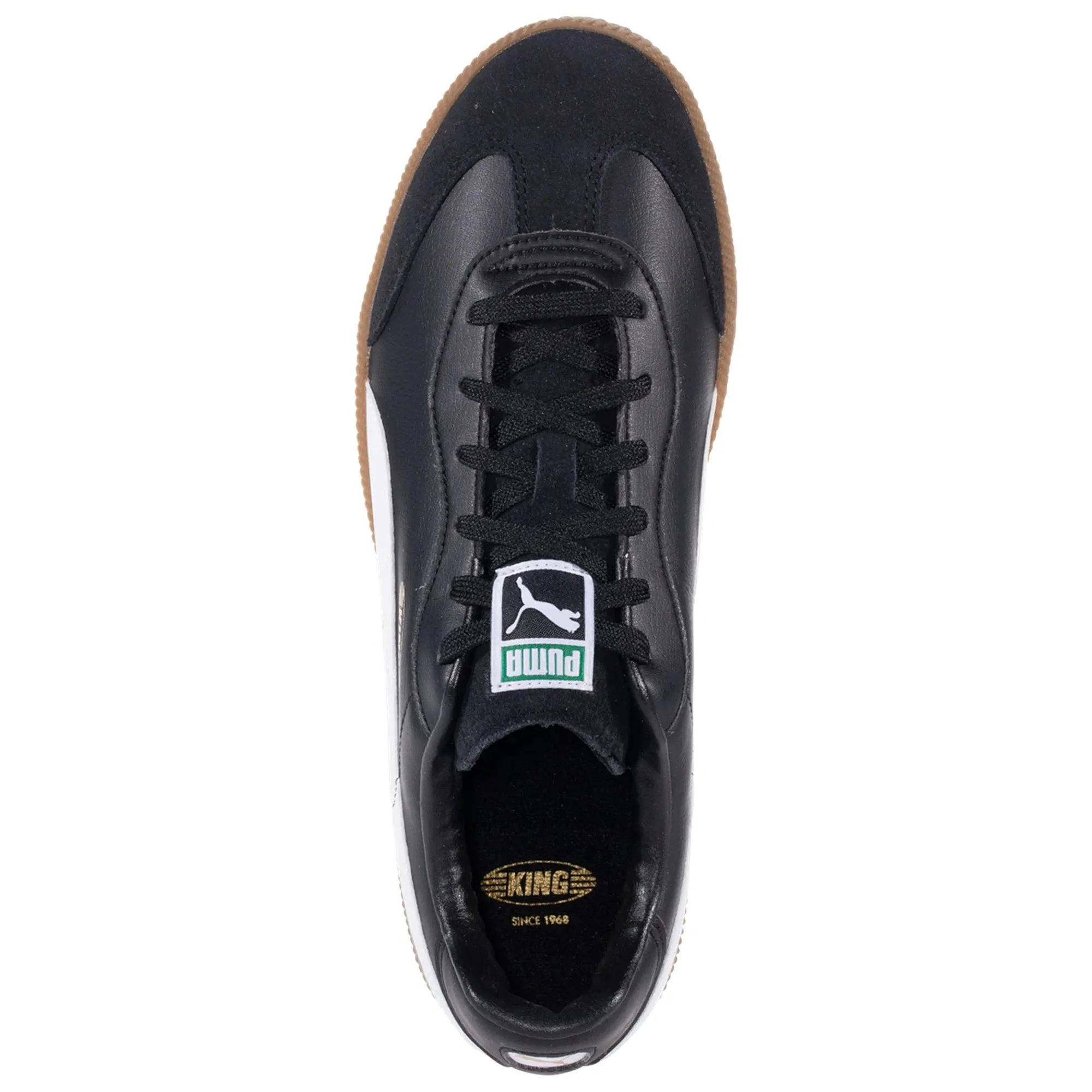 Puma King 21 IT Indoor Shoes Football Boots- Black/White
