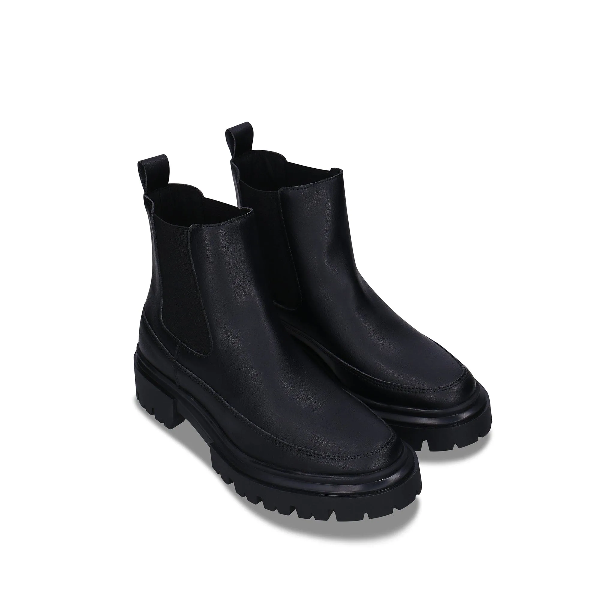 Selma Women's Vegan Leather Chelsea Boots | Black