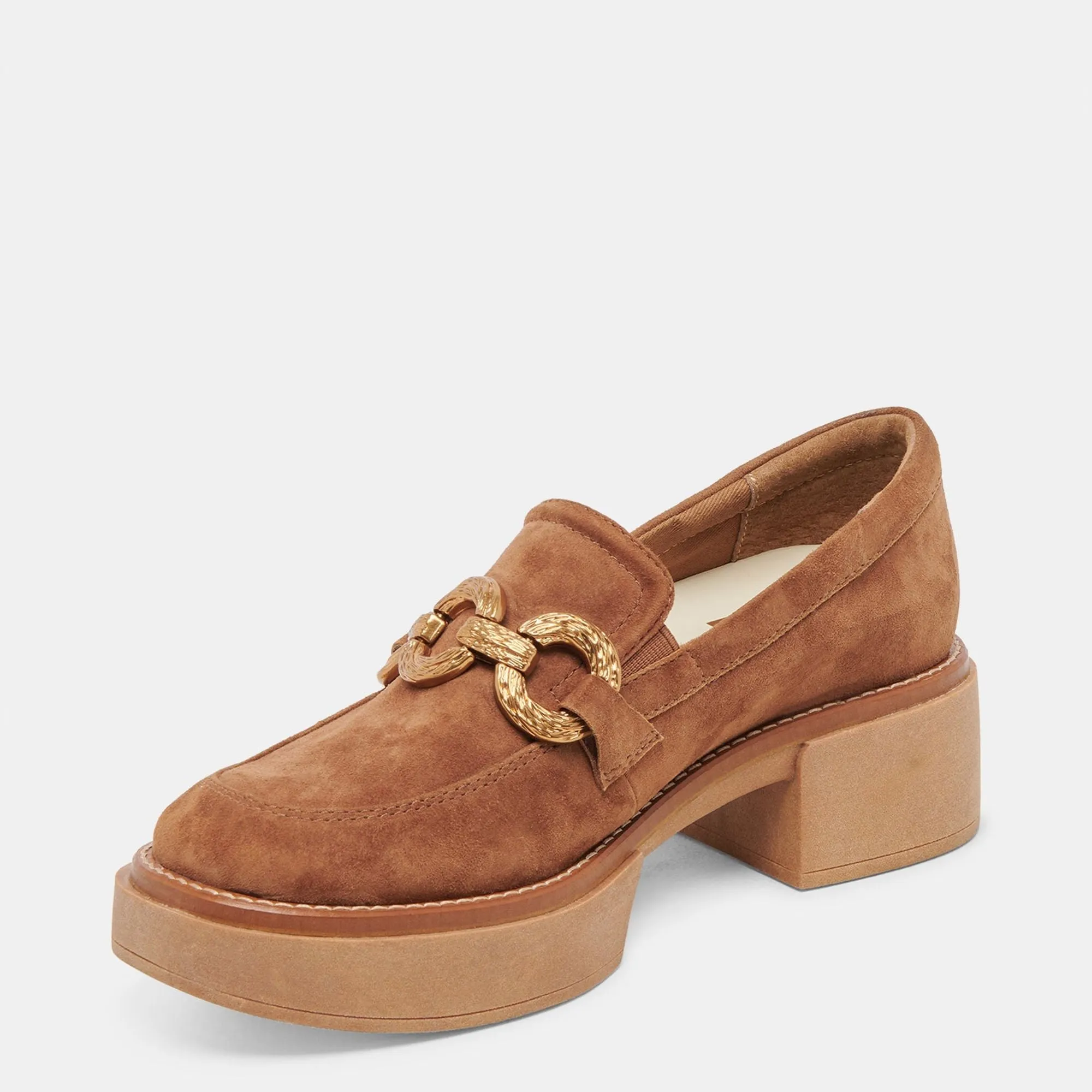 Sheena Loafers Brown Suede