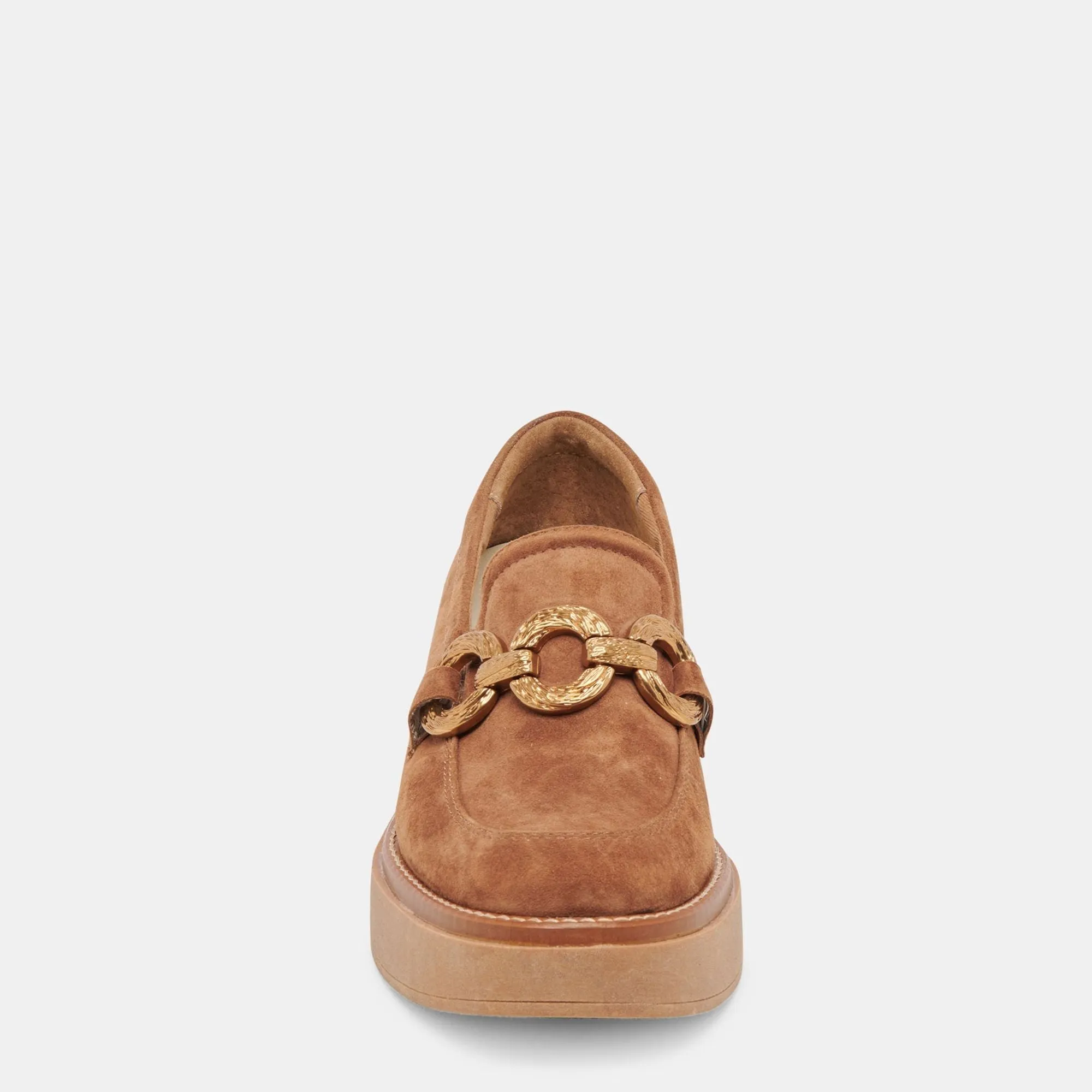 Sheena Loafers Brown Suede