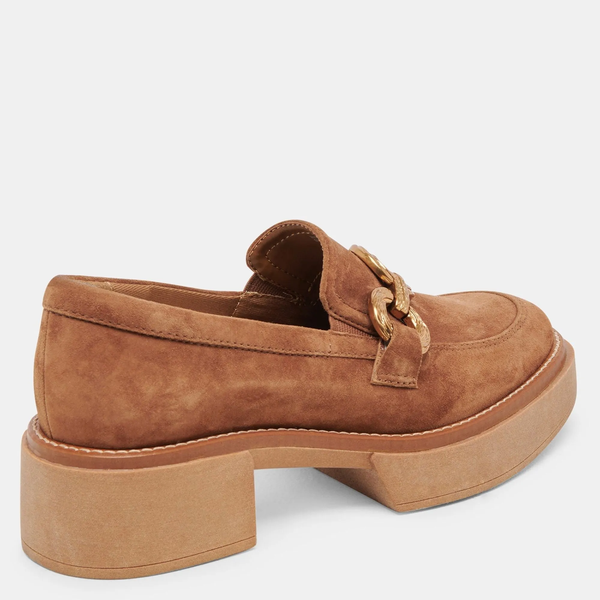 Sheena Loafers Brown Suede