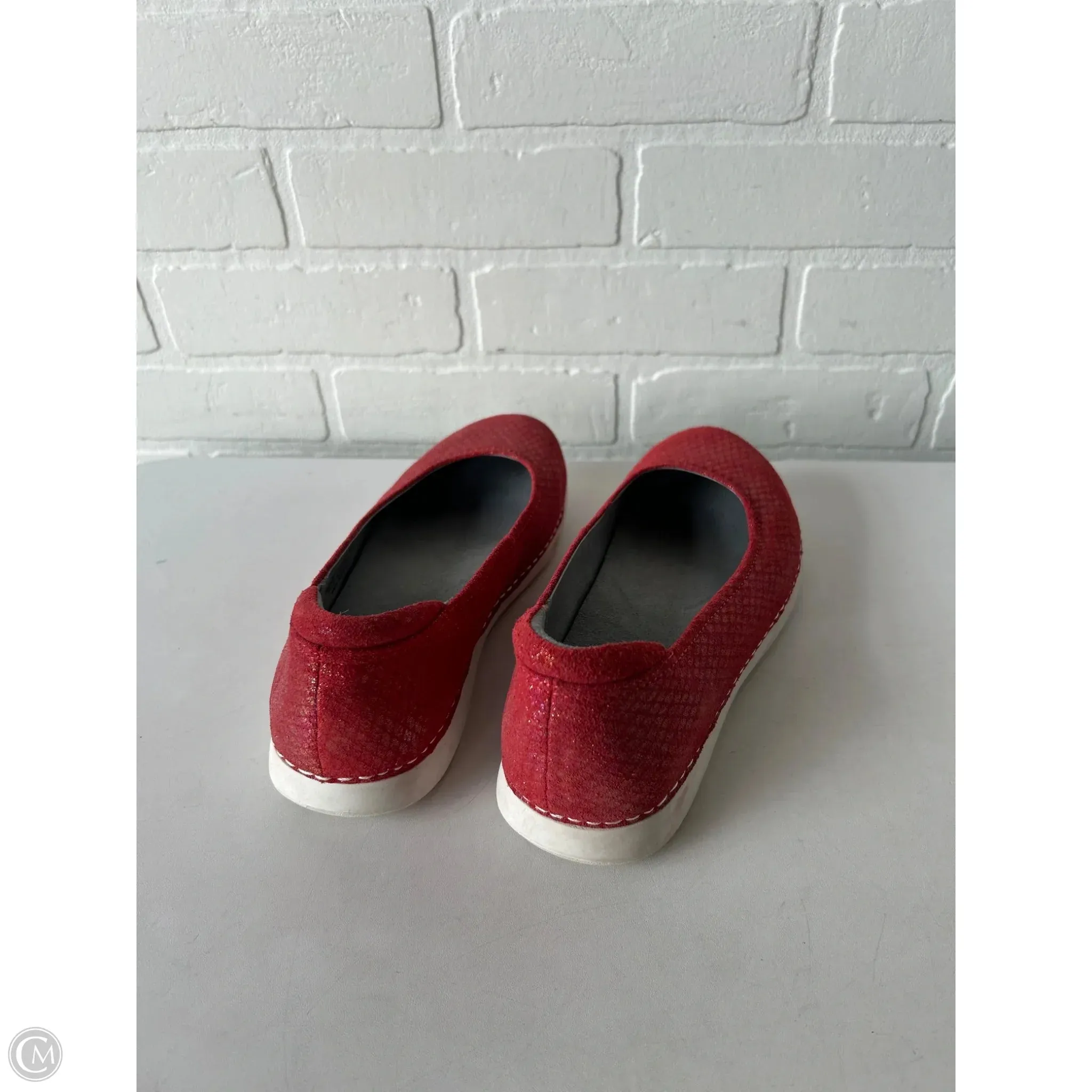 Shoes Flats By Alegria In Red, Size: 7.5