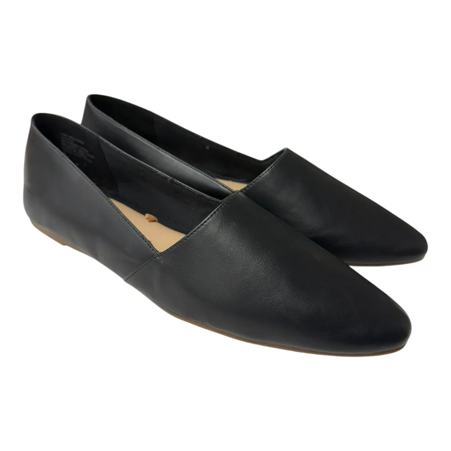 Shoes Flats By Ana In Black, Size:11