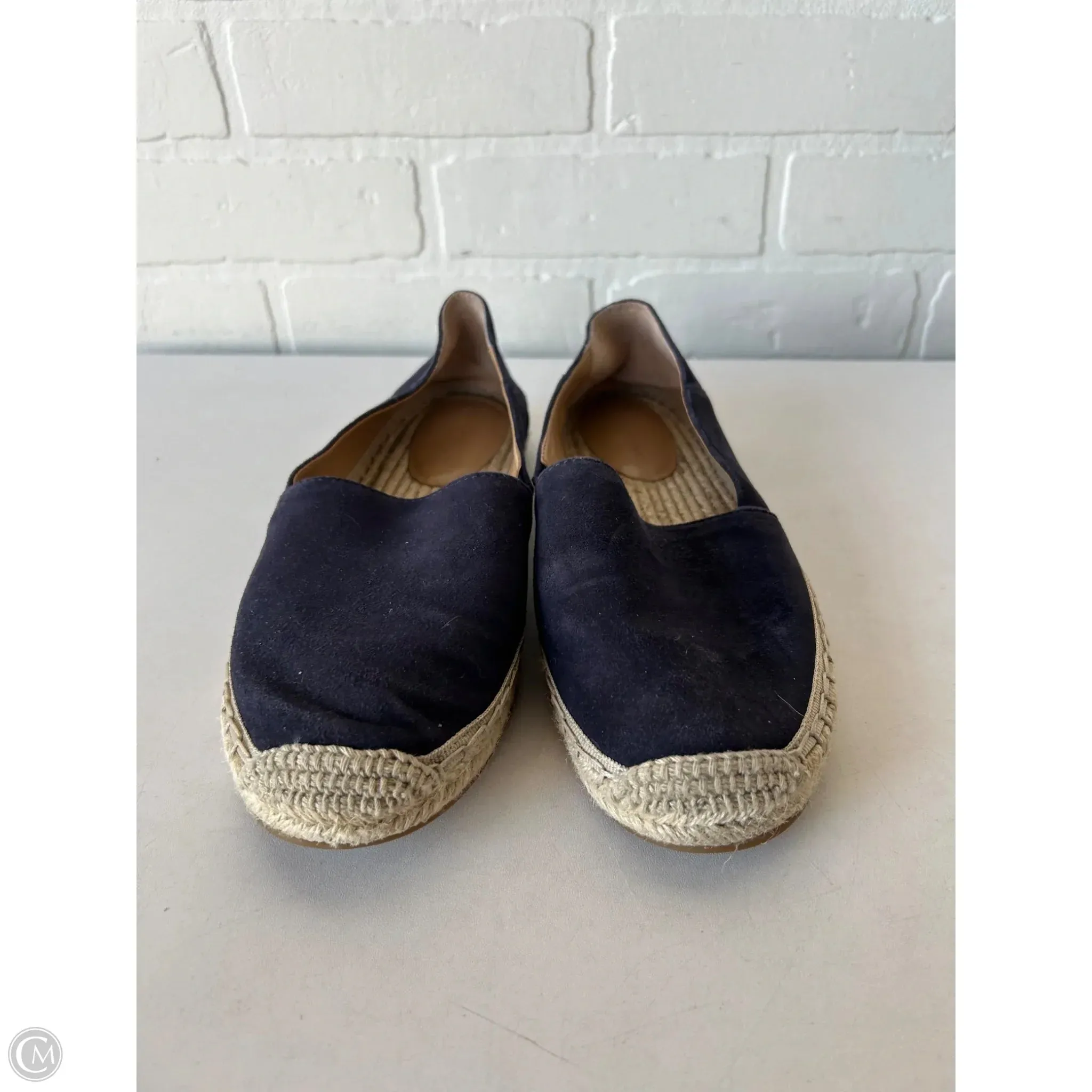 Shoes Flats By Banana Republic In Blue, Size: 7.5