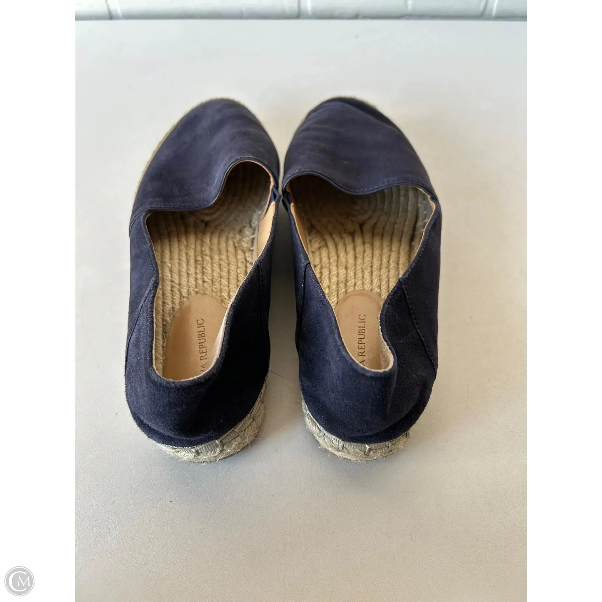 Shoes Flats By Banana Republic In Blue, Size: 7.5