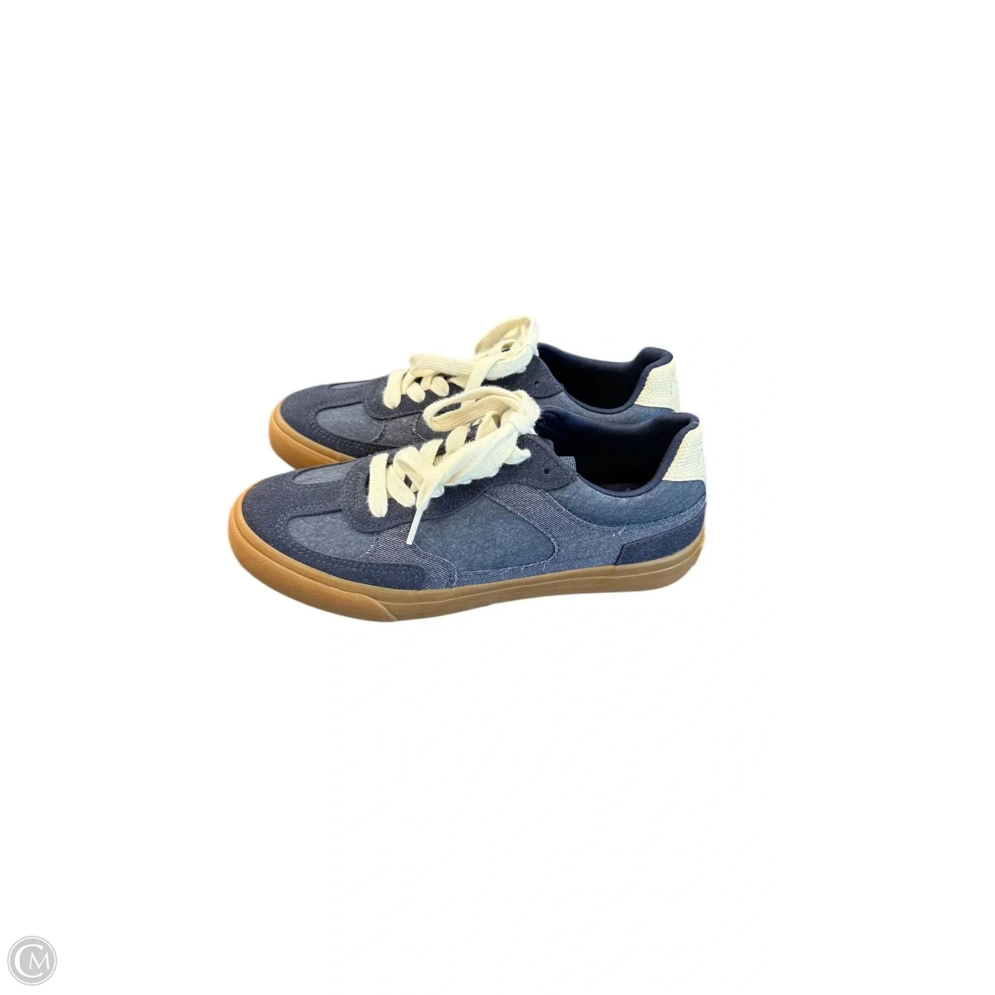 Shoes Flats By Blowfish In Blue & Brown, Size: 7