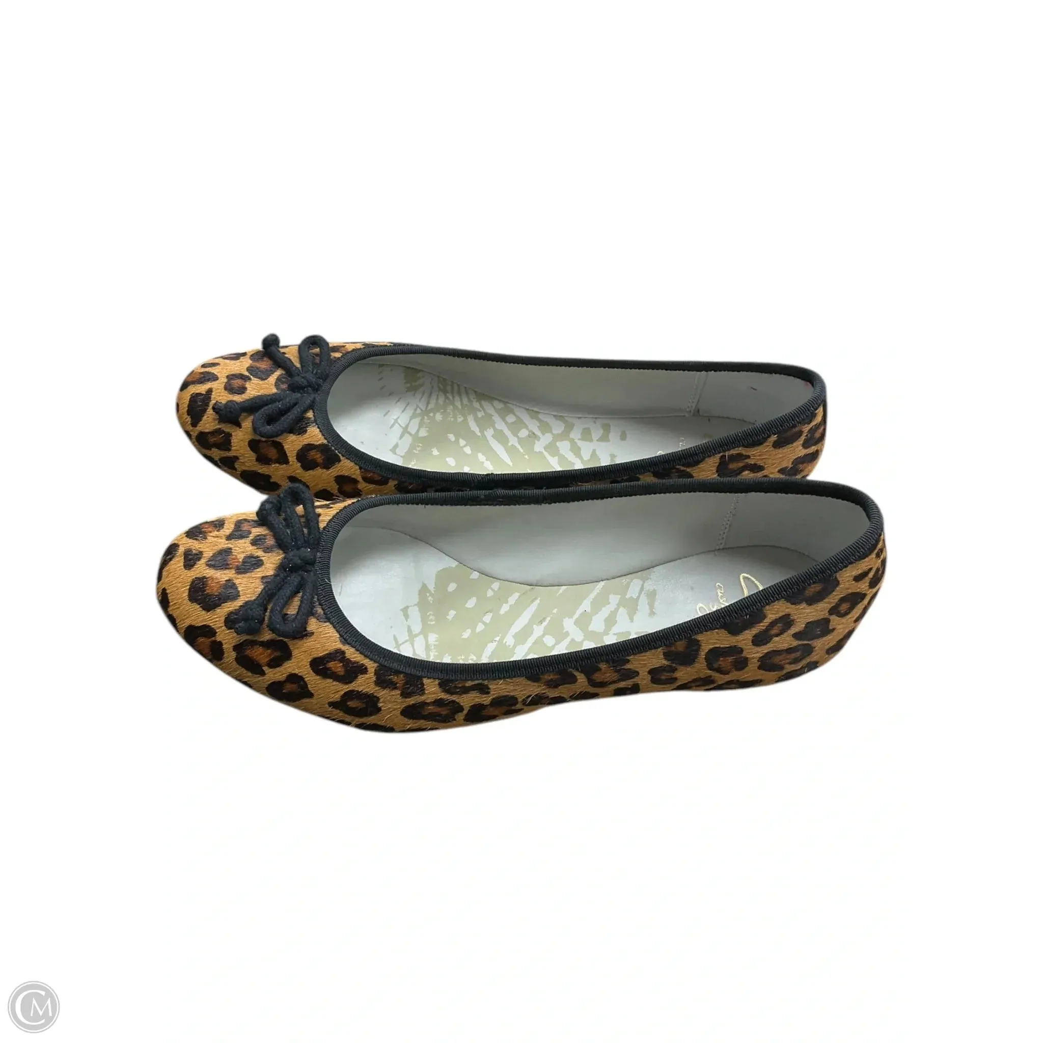 Shoes Flats By Clarks In Animal Print, Size: 6