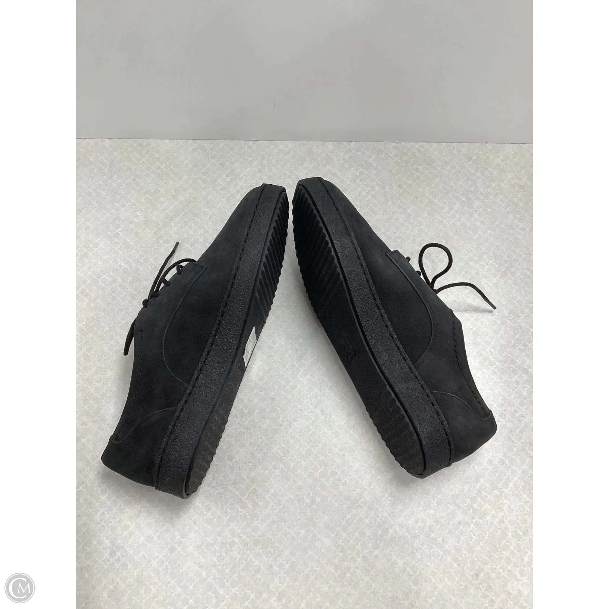 Shoes Flats By Clarks In Black, Size: 8.5