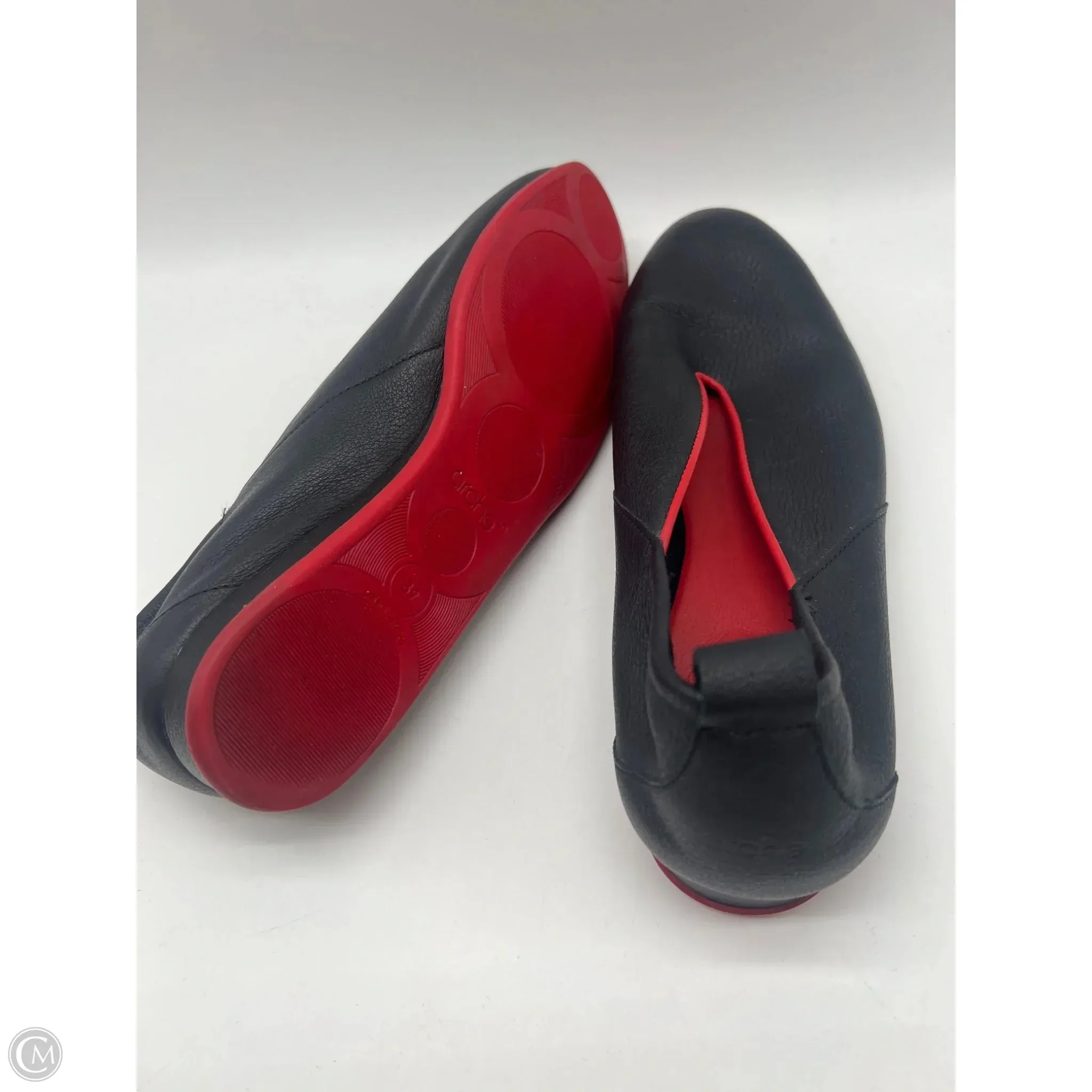 Shoes Flats By Clothes Mentor In Black, Size: 8.5