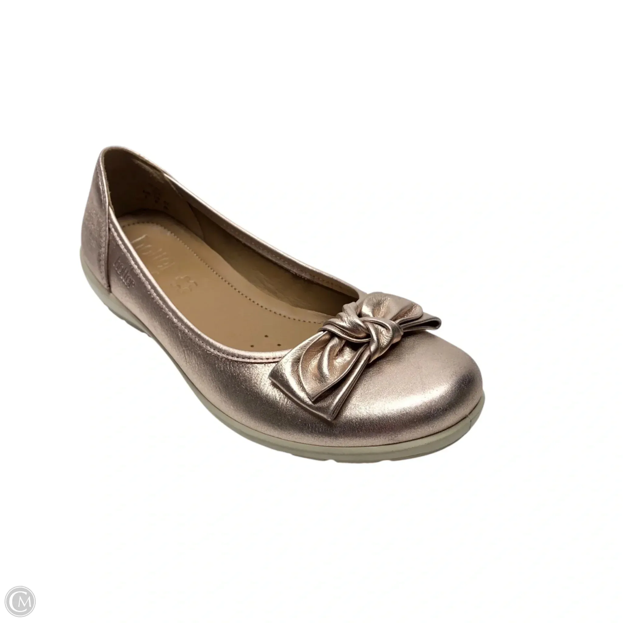 Shoes Flats By Cmc In Rose Gold, Size: 9