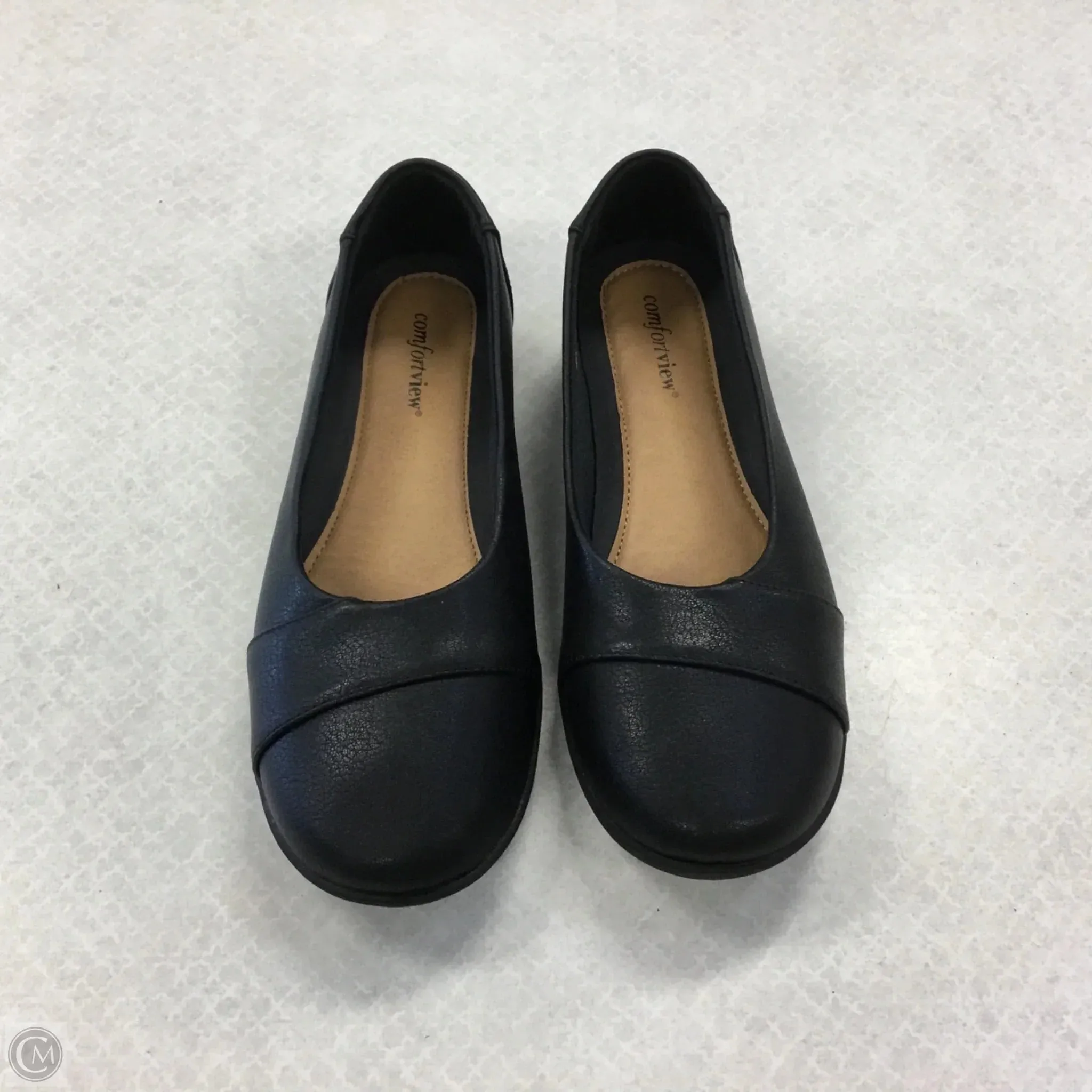 Shoes Flats By Comfortview In Black, Size: 8.5