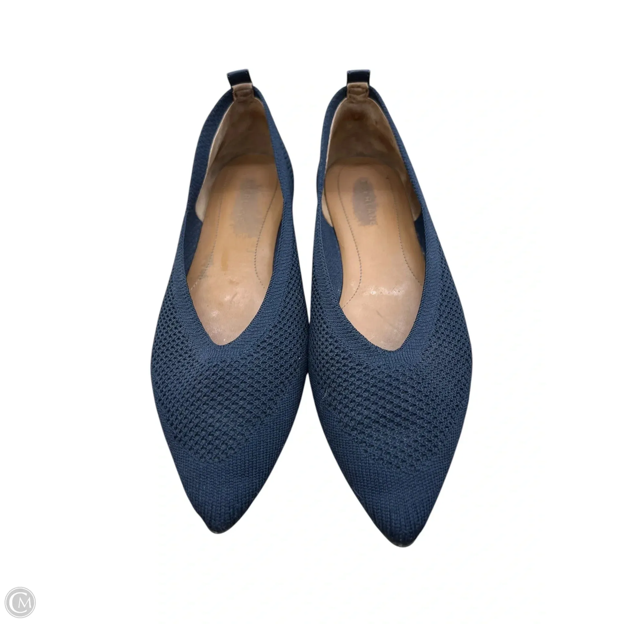 Shoes Flats By Everlane In Navy, Size: 8