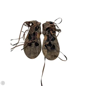 Shoes Flats By Free People In Brown, Size: 9.5