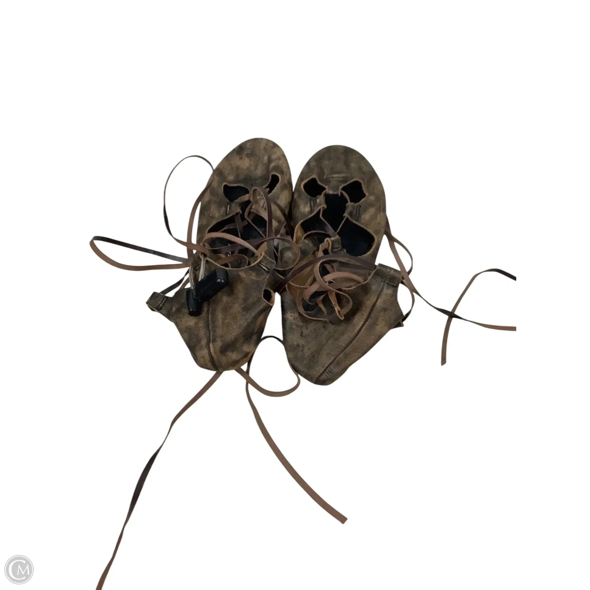 Shoes Flats By Free People In Brown, Size: 9.5