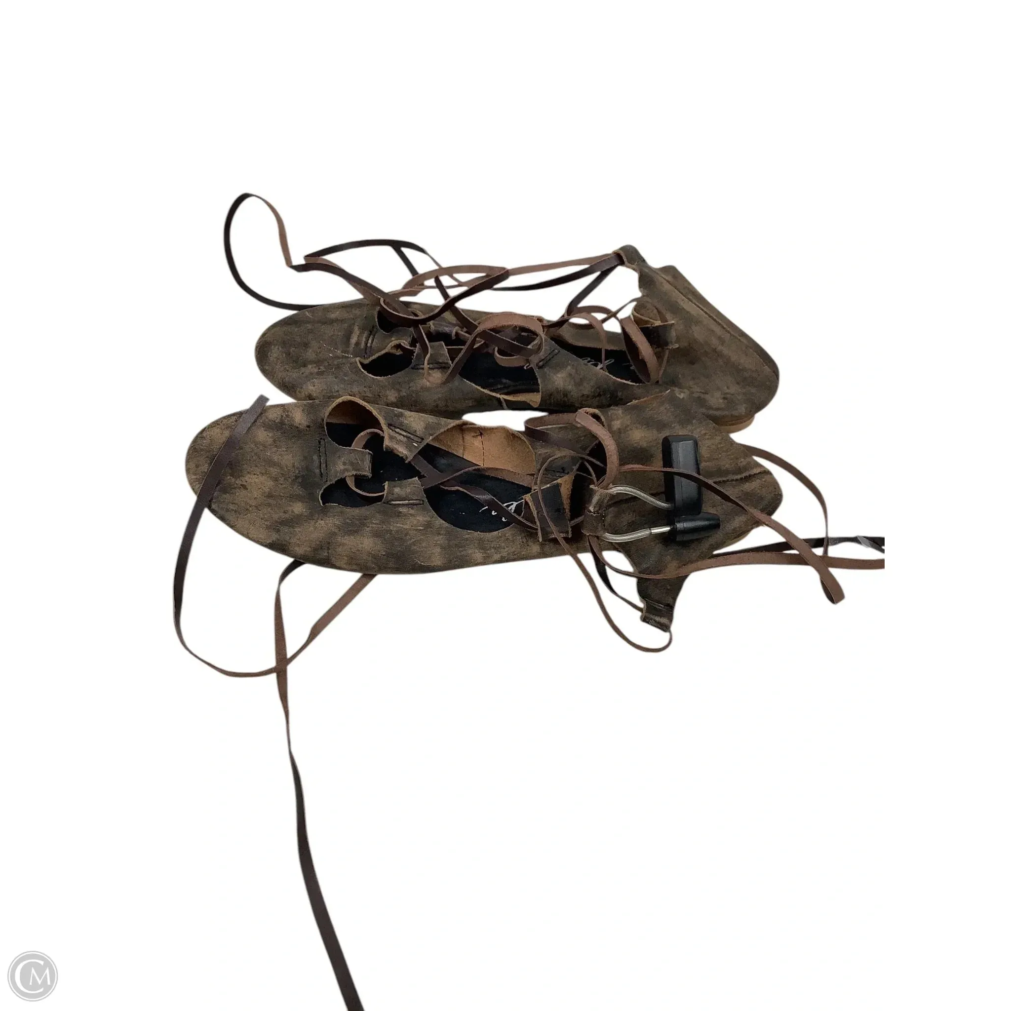 Shoes Flats By Free People In Brown, Size: 9.5